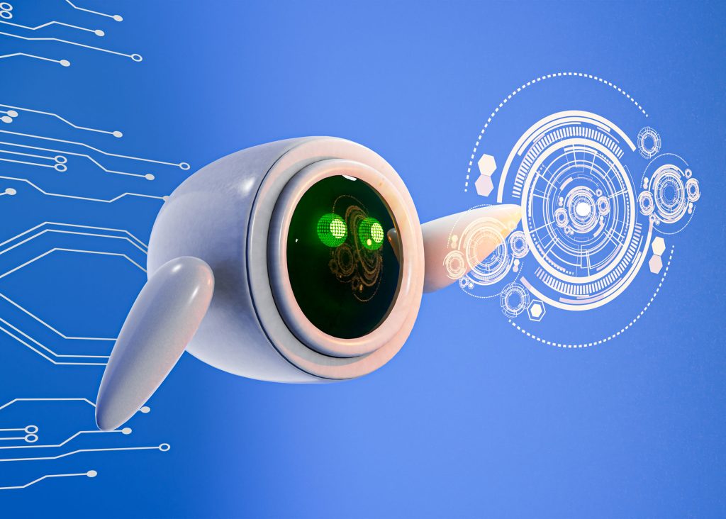 3d rendering biorobots concept web