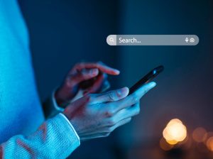 homepage concept with search bar web 6